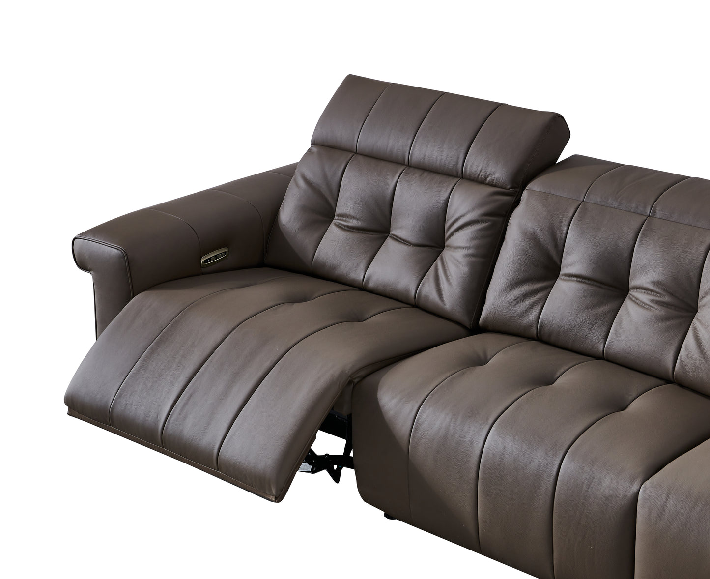 hudson 3+2+1 seater with 5 electric recliners sofa