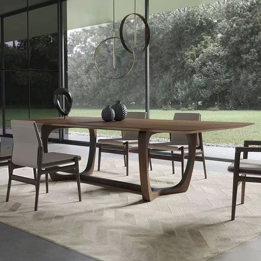 Lucy Wooden Dinning Table with six Chairs