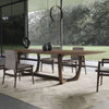 Lucy Wooden Dinning Table with six Chairs