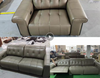 Hudson 3+2+1 Seater with 5 Electric Recliners Sofa