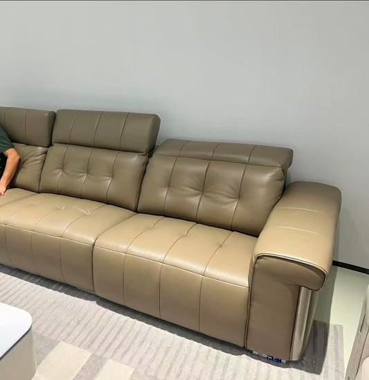 Hudson 3+2+1 Seater with 5 Electric Recliners Sofa