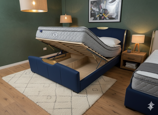Star Designer Bed Storage