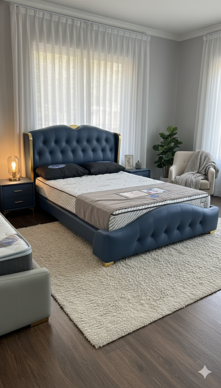 saar designer bed